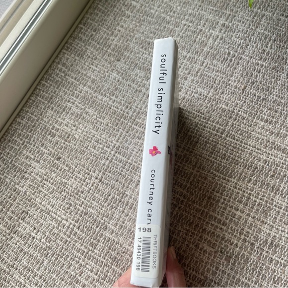 Soulful Simplicity Book with Floral Design - Picture 2 of 3